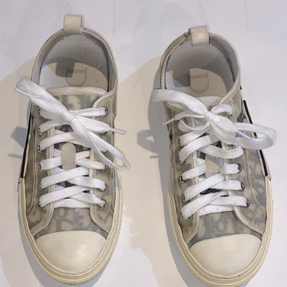 Christian Dior b 23 low tops women’s shoes size 39 euro 8.5 us